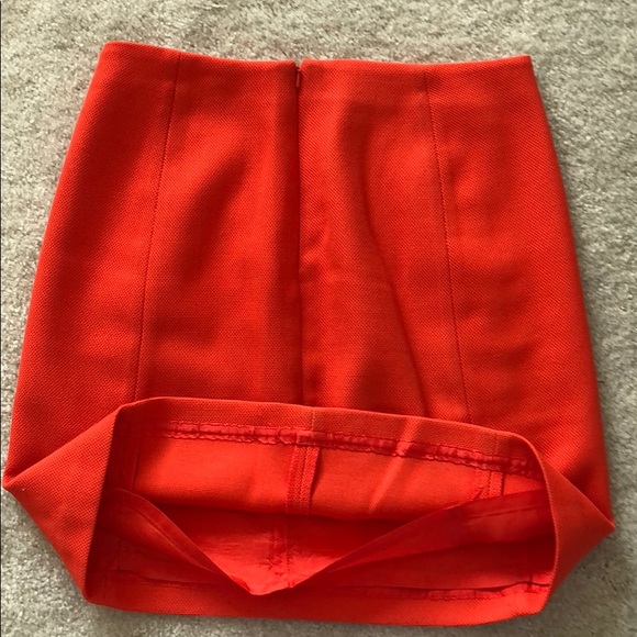 Banana Republic Orange Skirt (with pockets) - Picture 3 of 3